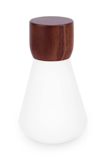 Stolna svjetiljka GINGKO Pentagon Desk Bulb Mini, bežična, tamno smeđa