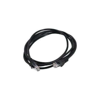 Kabel OCTIO, patch CAT6, U/UTP, crni, 2m