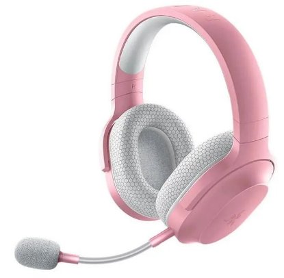 Slušalice RAZER Barracuda X Wireless (2022), bežične, Bluetooth, WiFi, Quartz Pink
