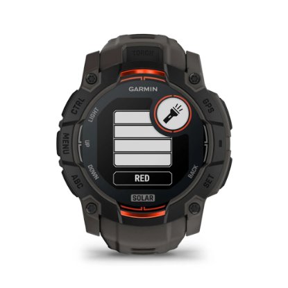 Pametni sat GARMIN Instinct 3 Solar 50mm, GPS, HR, pametne obavijesti, crni