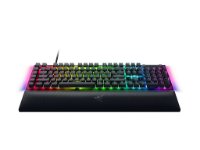Tipkovnica RAZER BlackWidow V4, mehanička, Yellow switch, RGB, US Layout, crna, USB