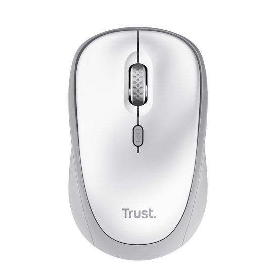 Tipkovnica + miš TRUST Ody II Silent, US layout, bežična, bijela