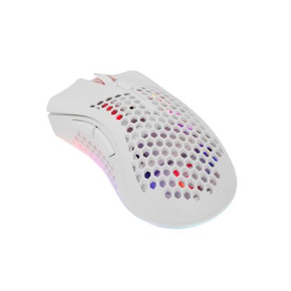 Miš WHITE SHARK Lionel, RGB, optički, bežični, 10000dpi, bijeli