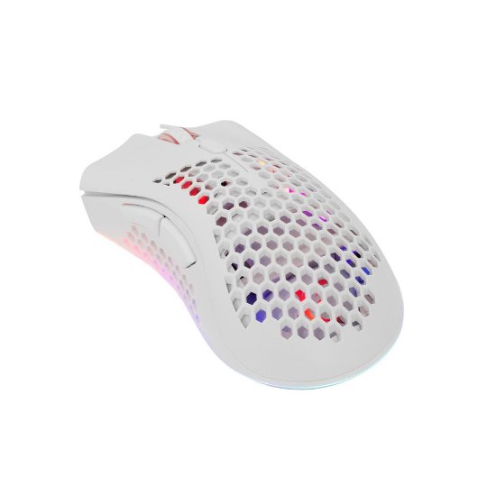 Miš WHITE SHARK Lionel, RGB, optički, bežični, 10000dpi, bijeli