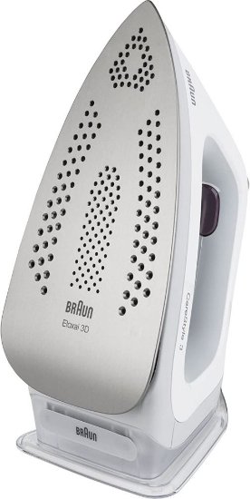 Parna postaja BRAUN IS3044WH, 2400W, 6 bara, 340 g/min, 2 l, bijelo-siva