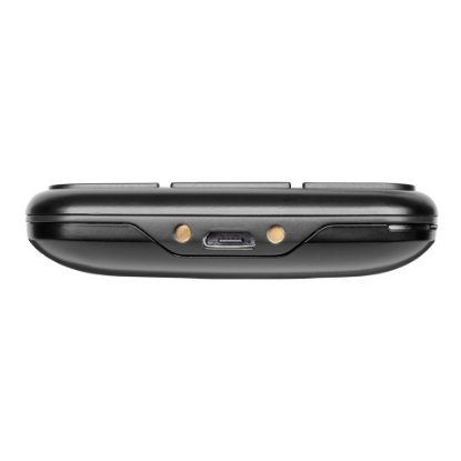 Klasični mobitel PANASONIC KX-TU155 EXBN, senior, crni + punjač baza