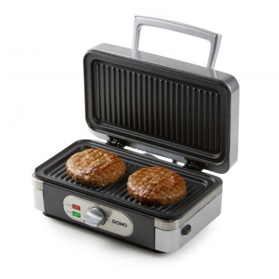Toster DOMO DO9136C, 3u1, višenamjenski pekač, inox