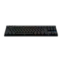Tipkovnica LOGITECH Gaming G515 Lightspeed TKL, Tactile switch, RGB, mehanička, bežična, US Layout, USB, crna