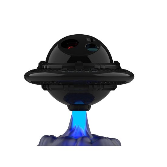 Laserski projektor LONVIS UFO Star Projector, daljinski upravljač, crni