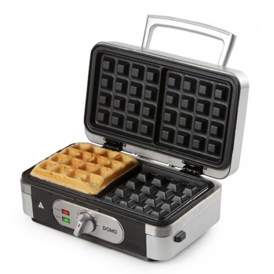 Toster DOMO DO9136C, 3u1, višenamjenski pekač, inox