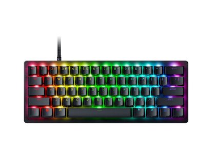 Tipkovnica RAZER Huntsman V3 Pro Mini, Analog Switch, RGB, US Layout, USB, crna