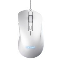 Miš TRUST GXT 924W Ybar+, RGB, optički, 25600dpi, bijeli