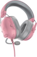 Slušalice RAZER Blackshark V2 X Quartz, roze