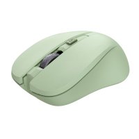 Miš TRUST Mydo Silent, optički, bežični, 1800dpi, zeleni