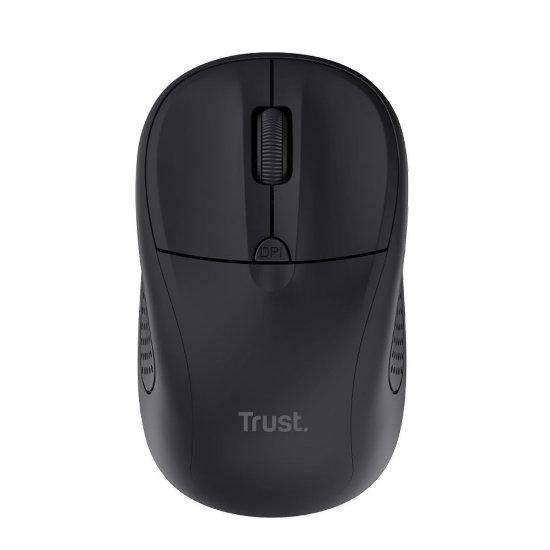 Miš TRUST Primo, optički, 1600dpi, bežični, USB, mat crni