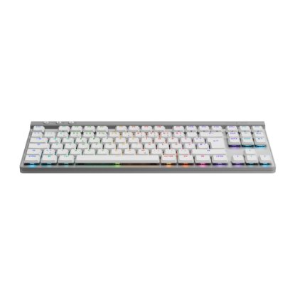 Tipkovnica LOGITECH Gaming G515 Lightspeed TKL, Tactile switch, RGB, mehanička, bežična, US Layout, USB, bijela
