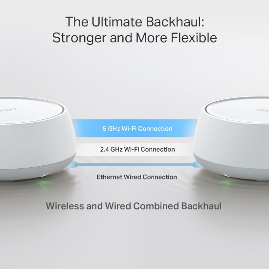 Router TP-LINK Deco BE25, BE3600, Whole Home Mesh Wi-Fi 7, Dual Band 2.4GHz/5GHz, 2×LAN, 2 komada