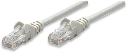 Kabel INTELLINET, patch CAT6, U/UTP, sivi, 1.5m