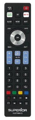 Univerzalni daljinski upravljač SUPERIOR 5U1,za LG/SAMSUNG/SONY/PANASONIC/PHILIPS