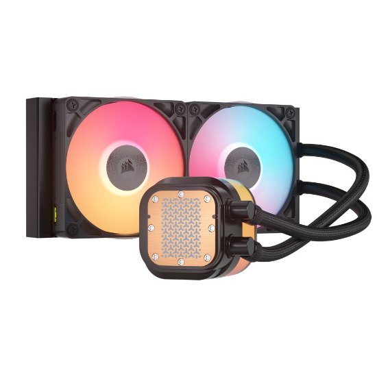 Vodeno hlađenje CORSAIR iCUE LINK TITAN RX LCD 240, za Intel i AMD