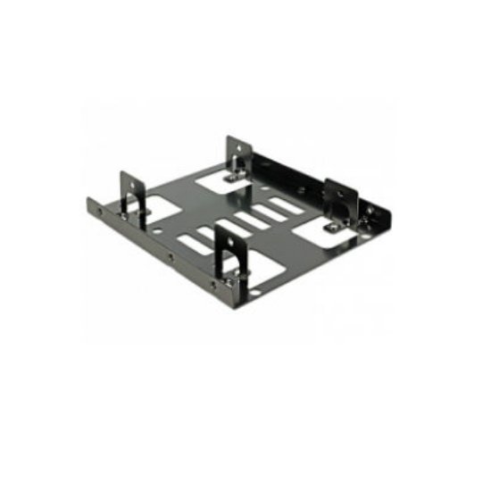 Ladica za disk DELOCK, omogućuje montažu 2x 2.5" diska u 3.5" bay