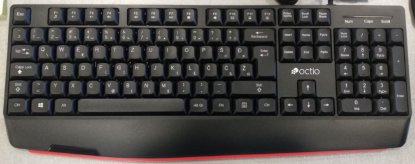 RABLJENI - Tipkovnica OCTIO K201U, crna, USB