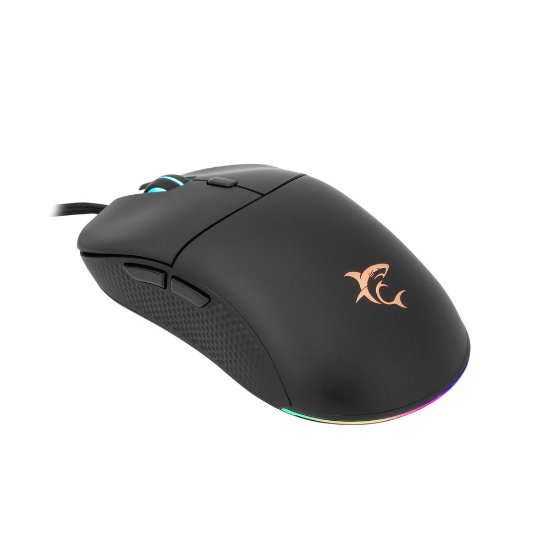 Miš WHITE SHARK GM-5010 Bagdemagus, RGB, 7200dpi, crni, USB