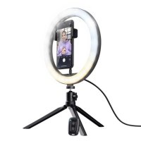 Set za streaming TRUST Maku+, svijetlosni prsten, green screen pozadina