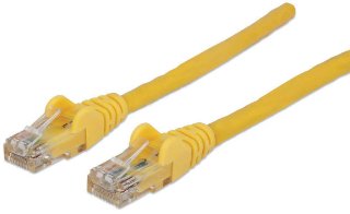 Kabel OCTIO, patch CAT5e, U/UTP, žuti, 1m