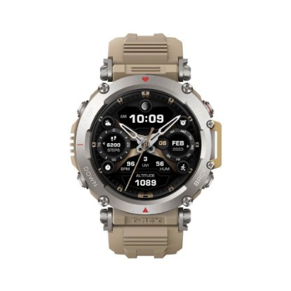 Pametni sat AMAZFIT T-Rex Ultra, 1.39" Amoled, pametne obavijesti, bež