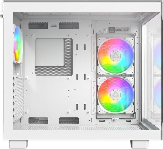Kućište MONTECH King 65 Pro, prozor, RGB, ATX, bijelo