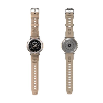 Pametni sat AMAZFIT T-Rex Ultra, 1.39" Amoled, pametne obavijesti, bež