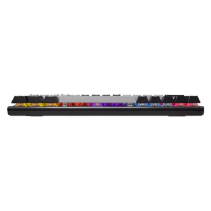 Tipkovnica WHITE SHARK GK-002712V2 Wakizashi-2, RGB, crveni switch, mehanička, UK/HR, crno-siva