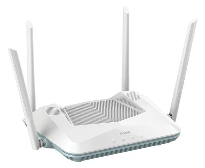 Router D-LINK R32/E Eagle Pro Smart AI AX3200, Wan 1-port, Gigabit 4-port, 4x antena, bežični, bijeli