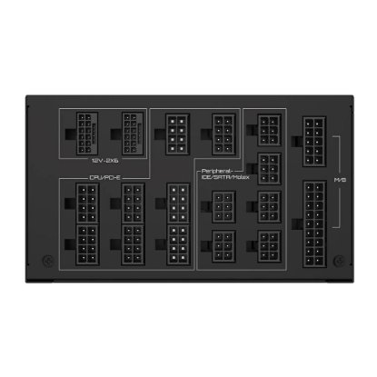 Napajanje 1600W, GIGABYTE UD1600PM PG5, 140mm vent, 80+ Platinum, modularno