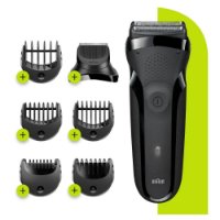 Aparat za brijanje BRAUN S3 300BT, 3u1, crni
