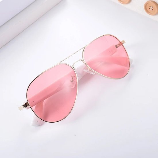 Pametne sunčane naočale MZ01, Polaroid leće, Bluetooth, roze