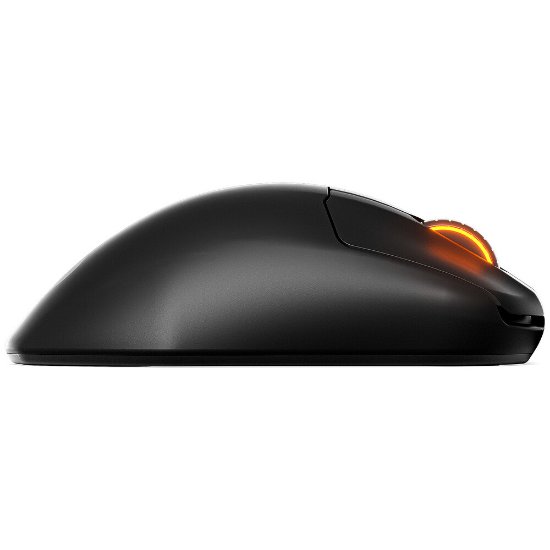 Miš STEELSERIES Prime Mini Wireless, bežični, optički, RGB, 18000 CPI, mat crni