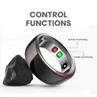 Pametni prsten HIFUTURE FutureRing M 60mm, praćenje aktivnosti, srebrno-crni