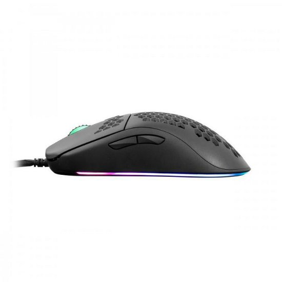 Miš WHITE SHARK Galahad GM-5007, 6400dpi, RGB, optički, žičani, crni