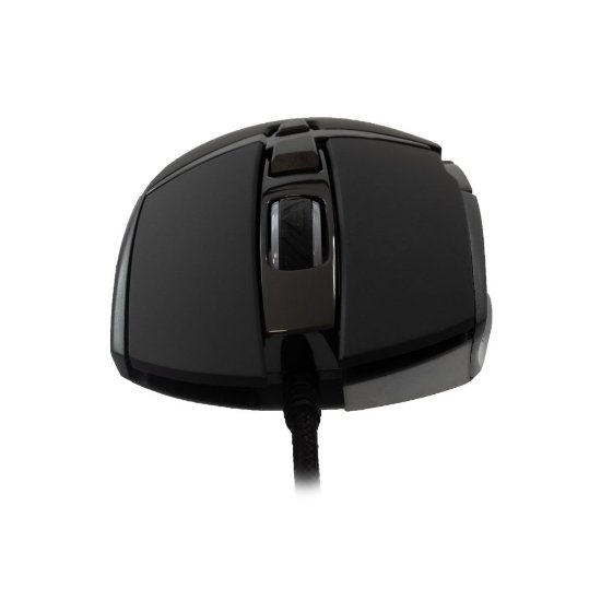Miš BARACUDA BGM-051 Raptor, RGB, optički, 6400dpi, crni