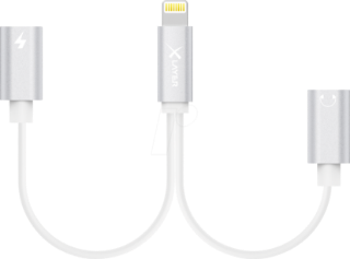 Adapter XLAYER Lightning (M) na 2x Lightning (Ž), 15cm