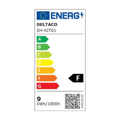 Pametni set DELTACO Starter Kit 1, 2x žarulja, 1x utičnica