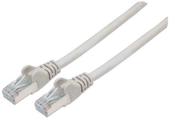 Kabel INTELLINET, patch CAT6, U/UTP, sivi, 7.5m