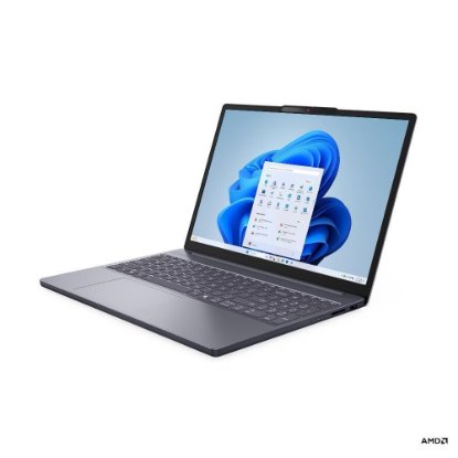 Laptop LENOVO IdeaPad Slim 3 83K700BVSCW / Ryzen 7 7735HS, 24GB, 1TB SSD, AMD Radeon 680M Graphics, 15.3" WUXGA IPS, Windows 11, sivi