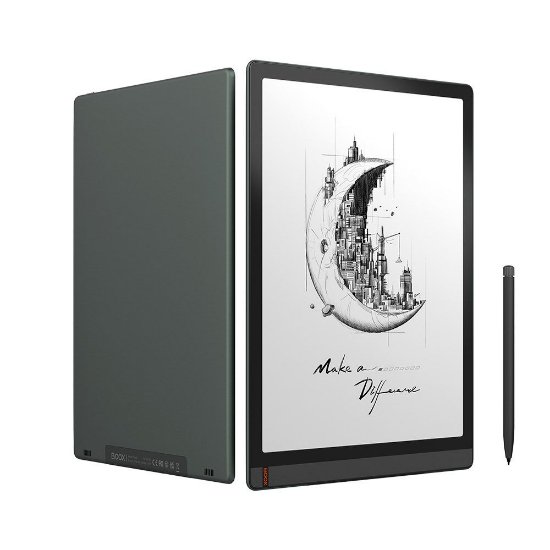 E-Book Reader BOOX Tab X, 13.3", 6GB, 128GB, WiFi, BT, Android 11, zeleni + olovka Pen2 Pro