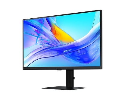 Premium monitor 27" SAMSUNG ViewFinity S8 LS27D800UAUXEN, 4K UHD, IPS, 60Hz, 5ms, 350cd/m2, pivot, crni