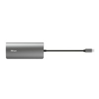 Docking station TRUST Dalyx, 7 u 1, USB-C na 2x USB 3.1, USB-C, HDMI, G-LAN, Card Reader, za laptop