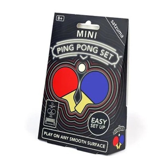 Set za mini stolni tenis SATZUMA MPP-01, mrežica, reketi i loptica
