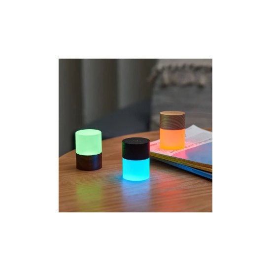 Stolna svjetiljka GINGKO Lemelia Light Mini, bežična, tamno smeđa
